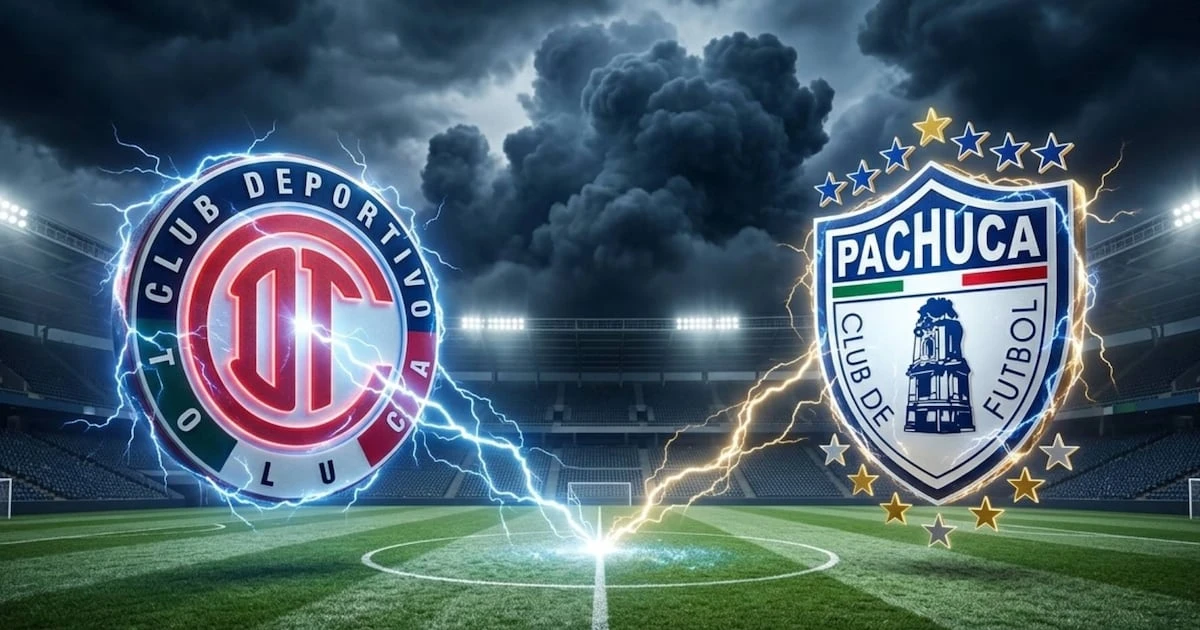 Liga MX Toluca vs. Pachuca EN VIVO HOY: ¿Dónde y a qué hora ver la ida de cuartos de final?