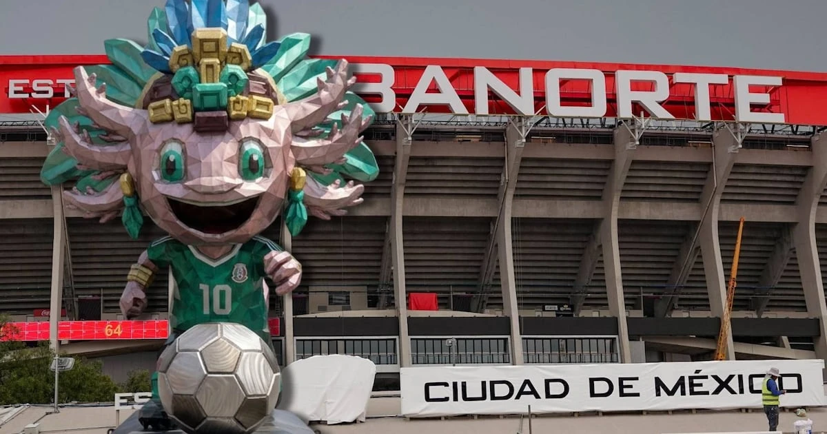 ¿La FIFA ordenó quitar la escultura del ajolote del Estadio Banorte? Esto dijo el Gobierno de la CDMX
