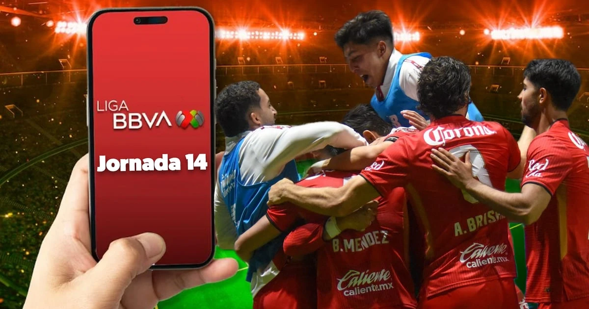 Jornada 14 del Apertura 2025 de la Liga MX: Partidos, horarios, resultados y tabla de posiciones