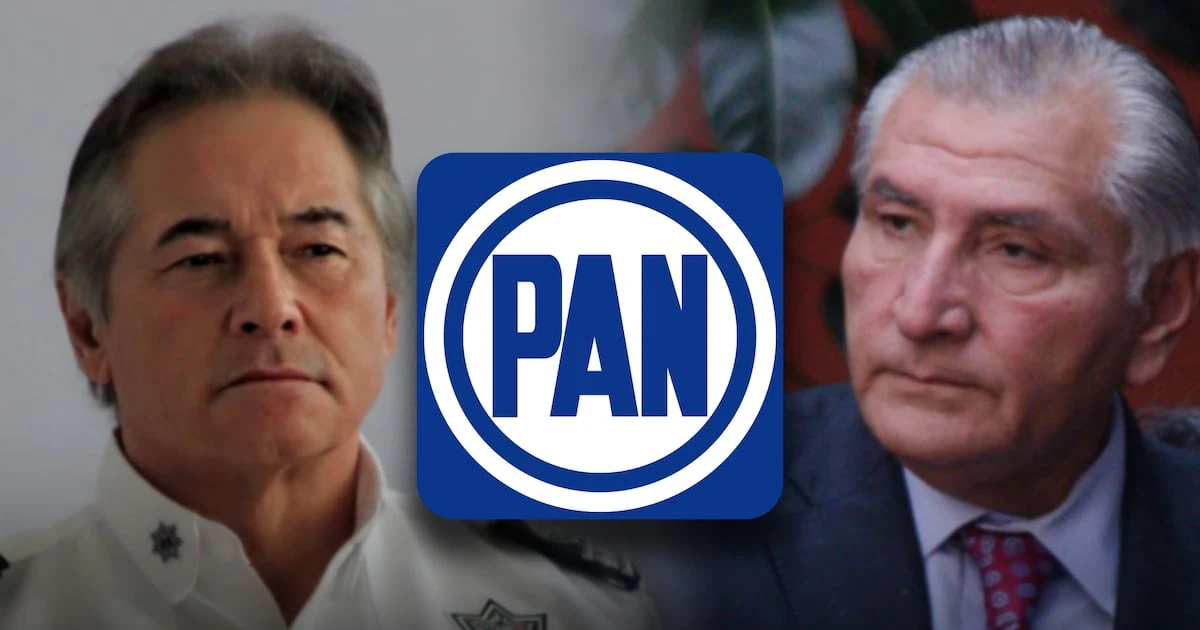 PAN denuncia a Adán Augusto López por vínculos con el narco y exigen que renuncie como senador