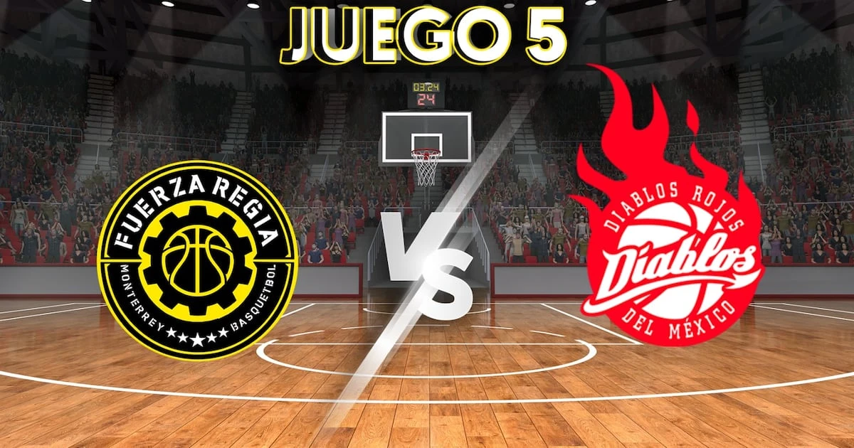 Fuerza Regia vs. Diablos Rojos HOY: ¿A qué hora y dónde ver EN VIVO Juego 5 en la final de la LNBP?