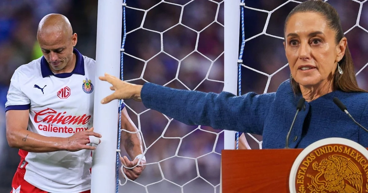 Claudia Sheinbaum responde a ‘Chicharito’ Hernández: ‘Las mujeres podemos ser lo que queramos’ 