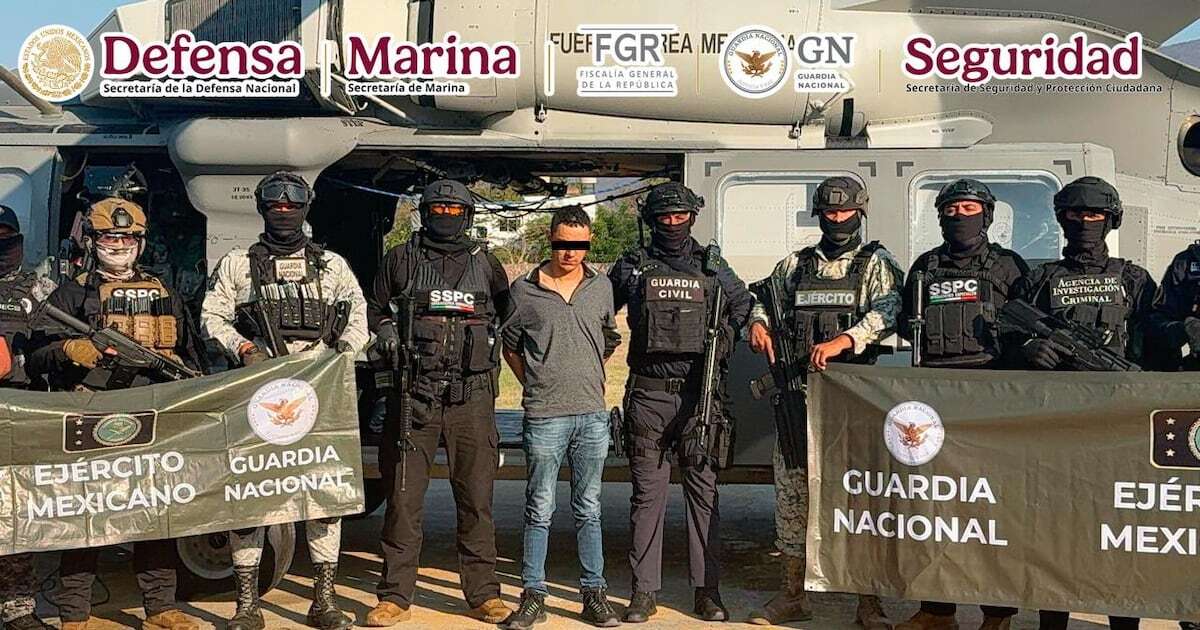 Detienen a Gerardo ‘N’, líder de grupo que extorsiona a limoneros y aguacateros en Michoacán