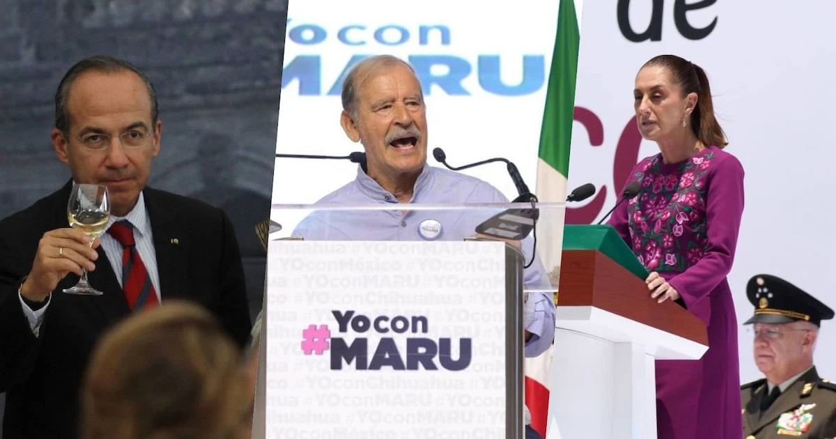 ‘Ese fue el narcogobierno, en efecto, son hipócritas’: Critica Sheinbaum a Fox, Calderón y Zedillo