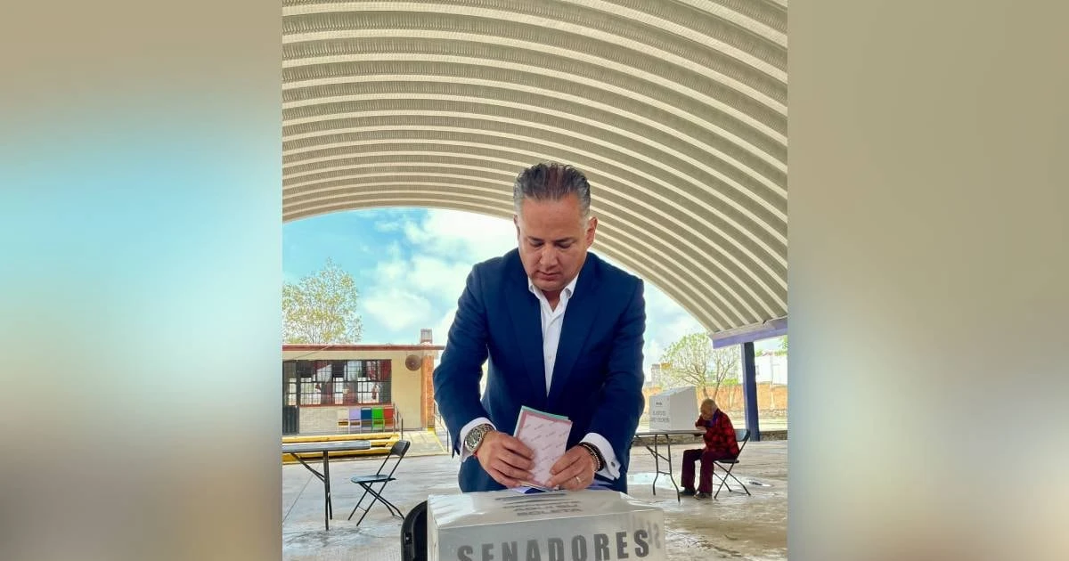 Santiago Nieto vota en la elección judicial 2025: ‘La democracia se fortalece’