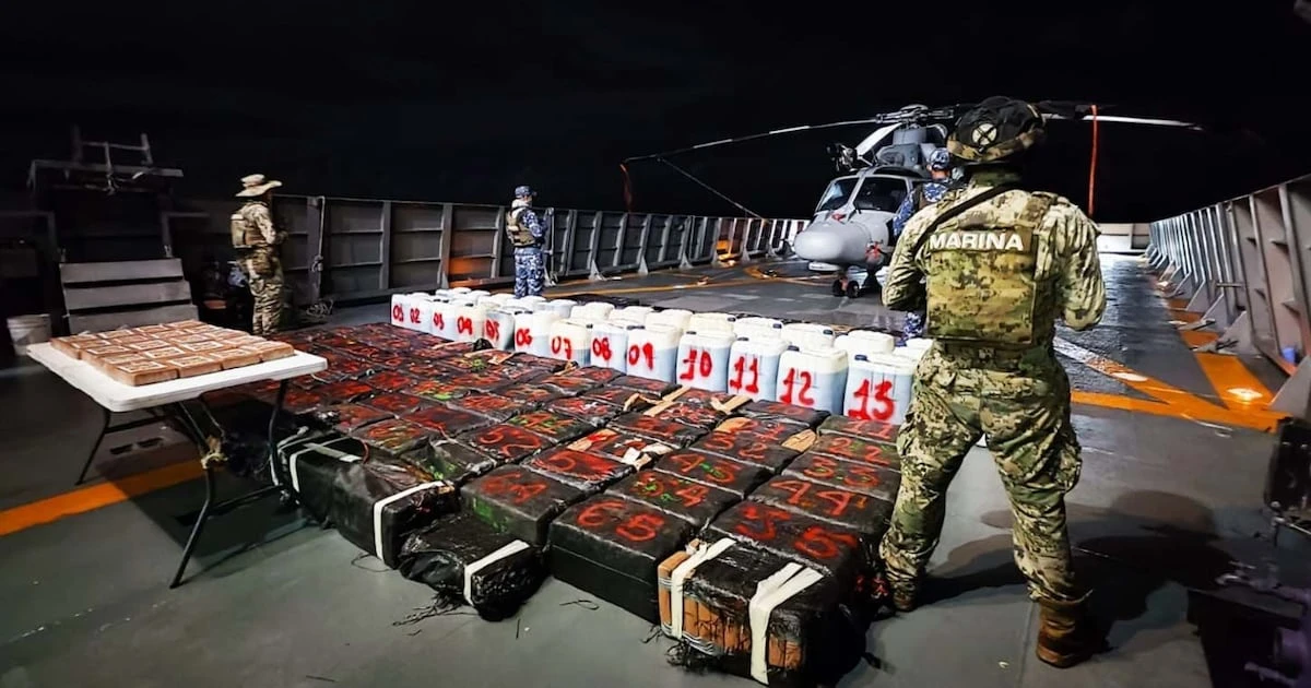 Los cárteles desafían la vigilancia naval en el Pacífico para llegar a EU
