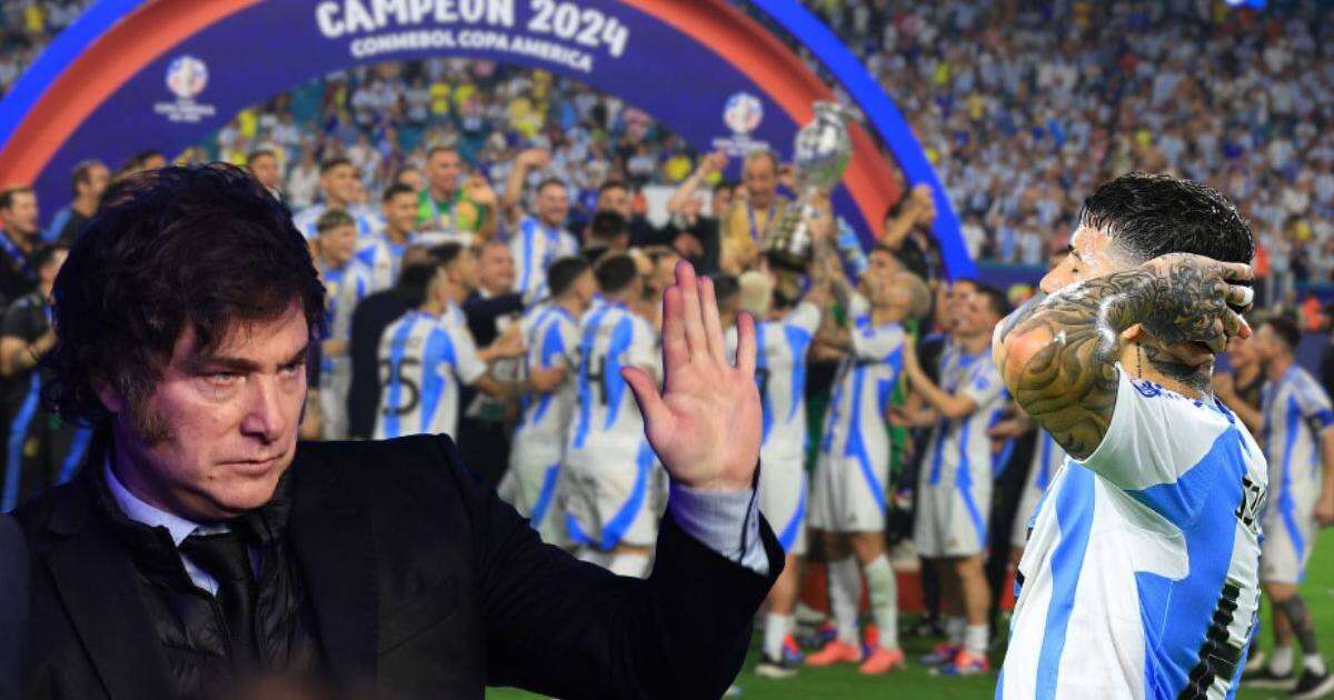 Milei defiende a la selección argentina tras acusaciones de racismo: ‘Nadie puede decirle que hacer’