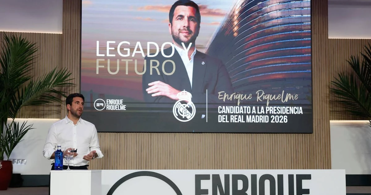 Riquelme propone reducción de cuota a afiliados hasta que el Real Madrid gane la Champions de nuevo 