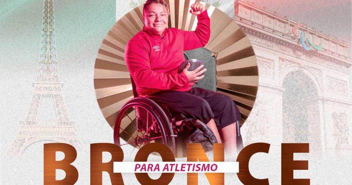 ¡México gana bronce! Rosa María Guerrero sube al podio por lanzamiento de disco en Paralímpicos 2024