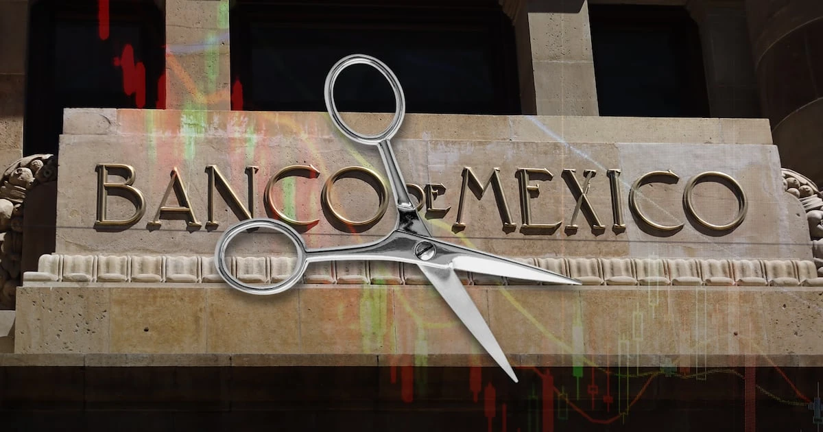 Banxico aplica recorte de 25 puntos a tasa de interés en medio de incertidumbre comercial para México 