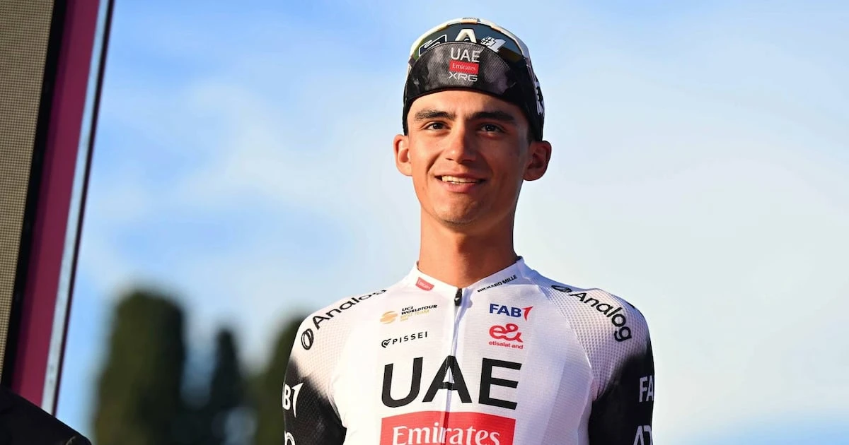 Otra victoria en Italia para Isaac del Toro: Es el primer ‘latino’ en ganar el GP Industria & Artigianato