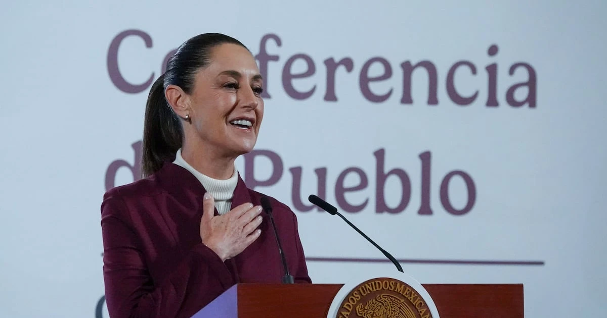 Obtiene Sheinbaum 76% de aprobación en junio 