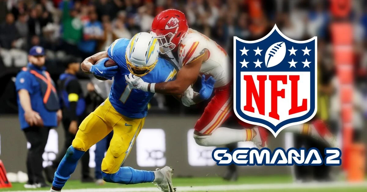 Semana 2 de la NFL 2025: ¿Cuándo, a qué hora y dónde ver EN VIVO todos los partidos en México?