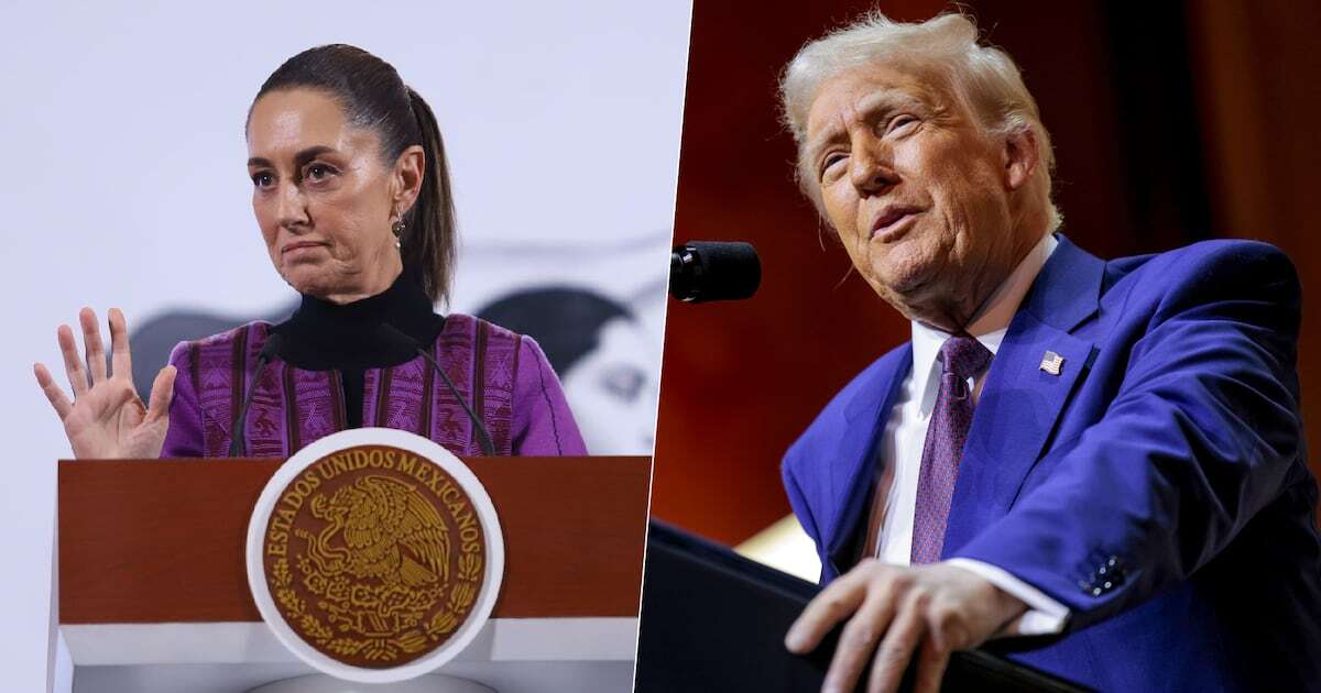 ‘Una mujer maravillosa’: Así le ha ido a Sheinbaum durante el primer mes de mandato de Trump