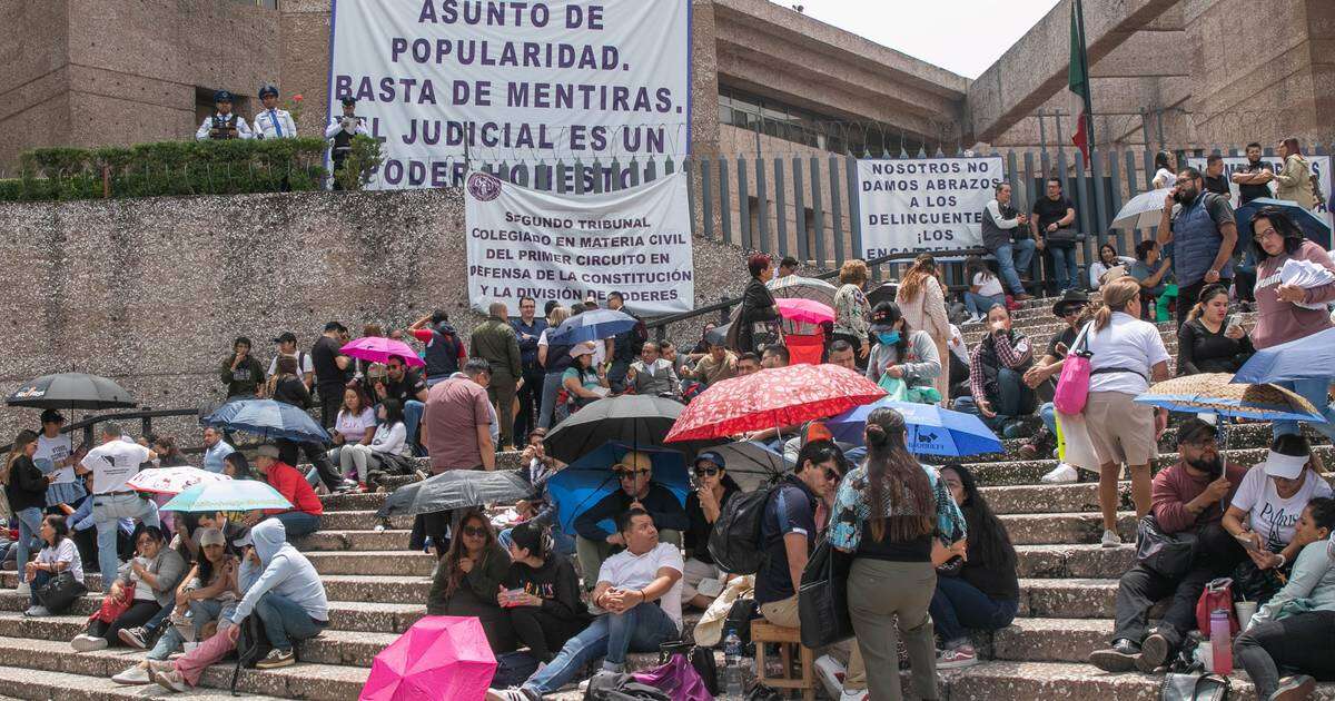 Estalla paro en el PJ; jueces se unen a trabajadores contra la reforma