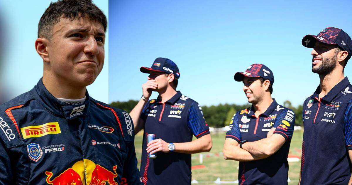 ¿Va tras ‘Checo’? Horner admite que Red Bull tiene chance de debutar a un joven en 2025