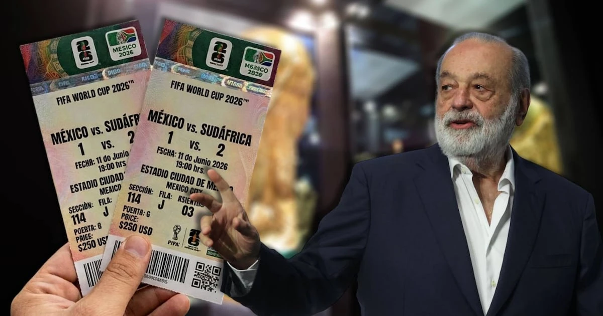 Carlos Slim considera ‘carísimos’ los boletos del Mundial 2026: ‘Es un exceso’