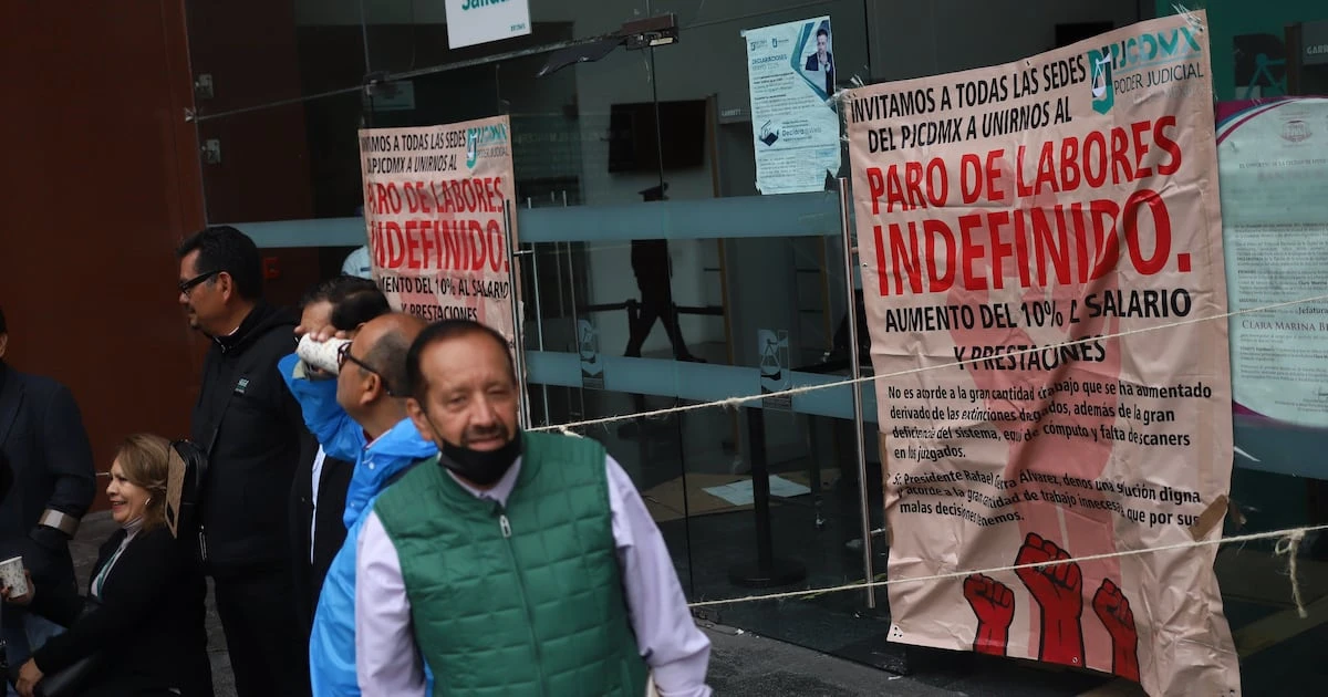 Paro Poder Judicial de la CDMX: Trabajadores y autoridades siguen sin ponerse de acuerdo