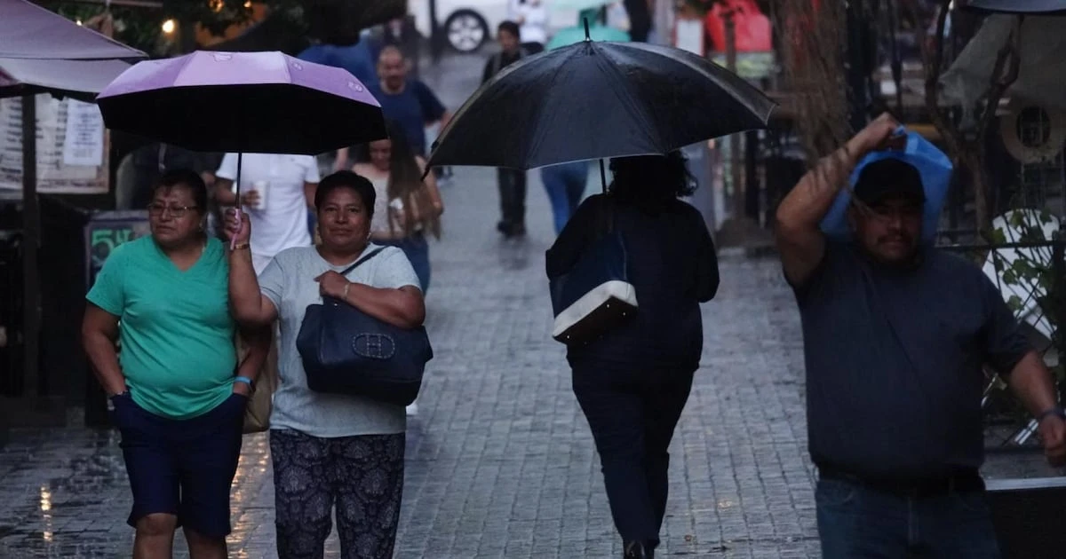 Onda tropical 2 entra a México: ¿Qué estados prevén lluvias intensas esta semana?