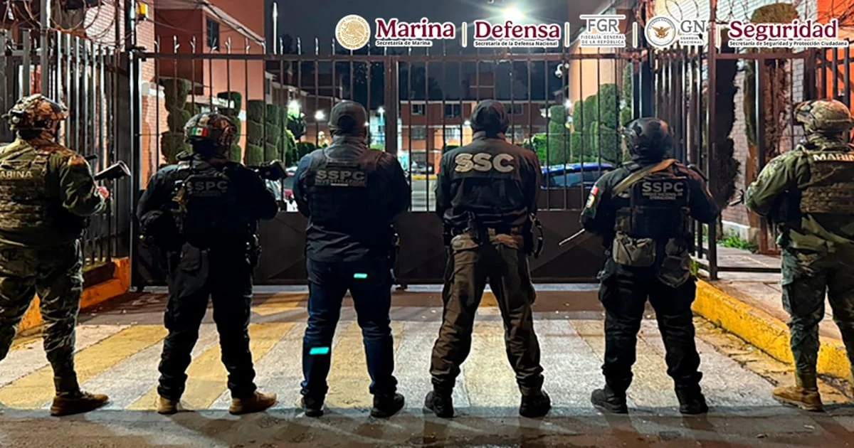 México ‘va recio’ contra la extorsión: Captura a presuntos narcos de Jalisco, CDMX y Morelos 