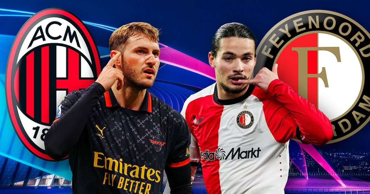 Feyenoord vs. Milán en playoffs de Champions HOY: ¿Dónde y a qué hora ver EN VIVO a Santi Giménez?