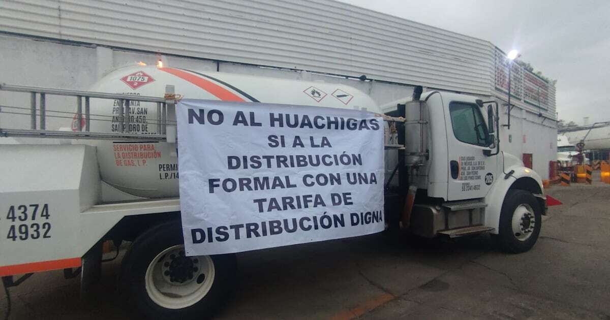 ‘No al huachigas’: Gaseros paran actividades en CDMX y Zona Metropolitana