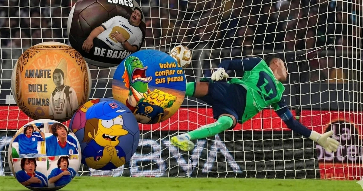 ¡Amarte duele, Pumas! Los mejores memes de su ‘cruzazuleada’ con el Cruz Azul en la final de la Liga MX