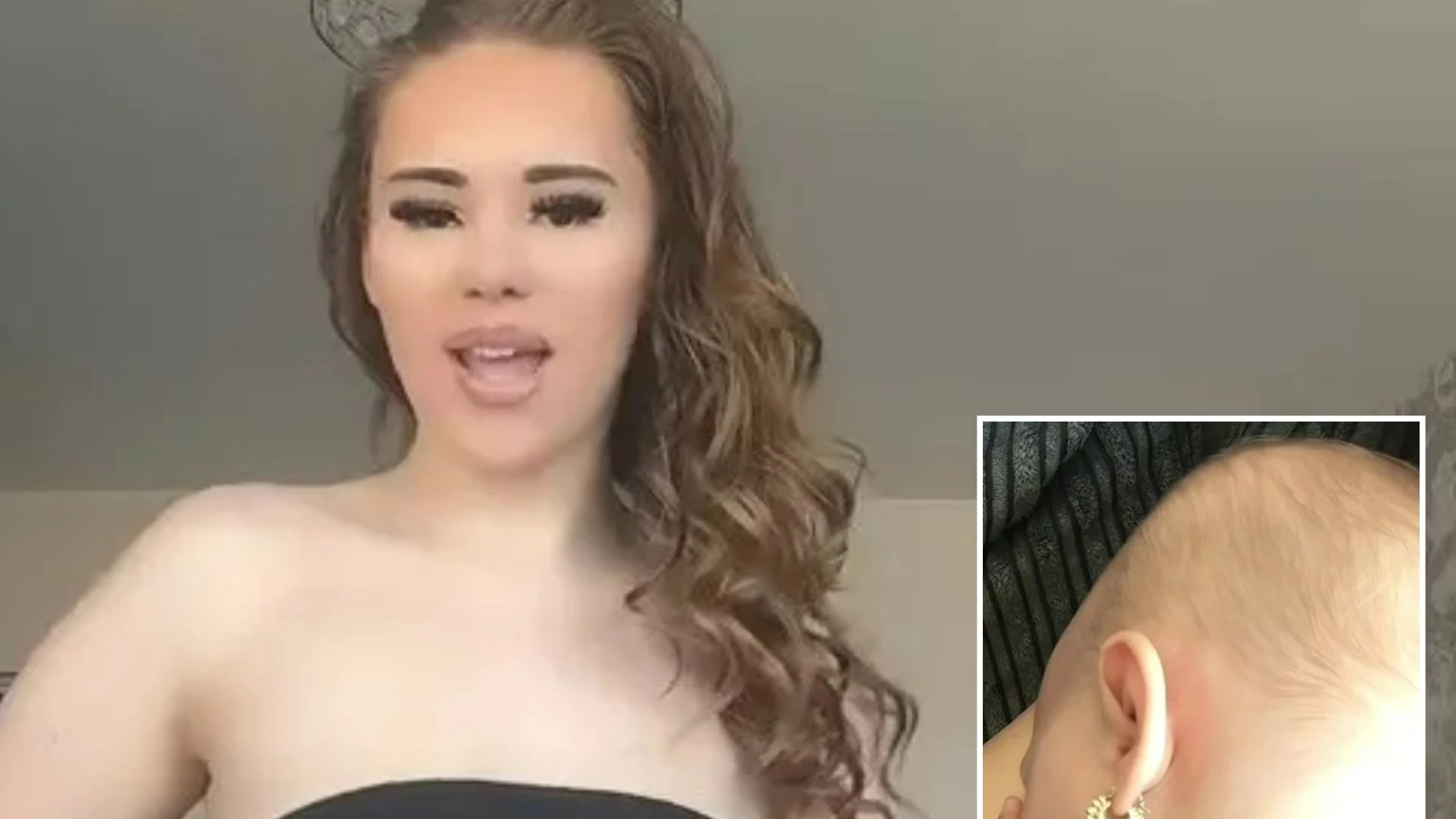 I’m slammed for piercing my baby's ears, trolls say it’s so ‘council estate'