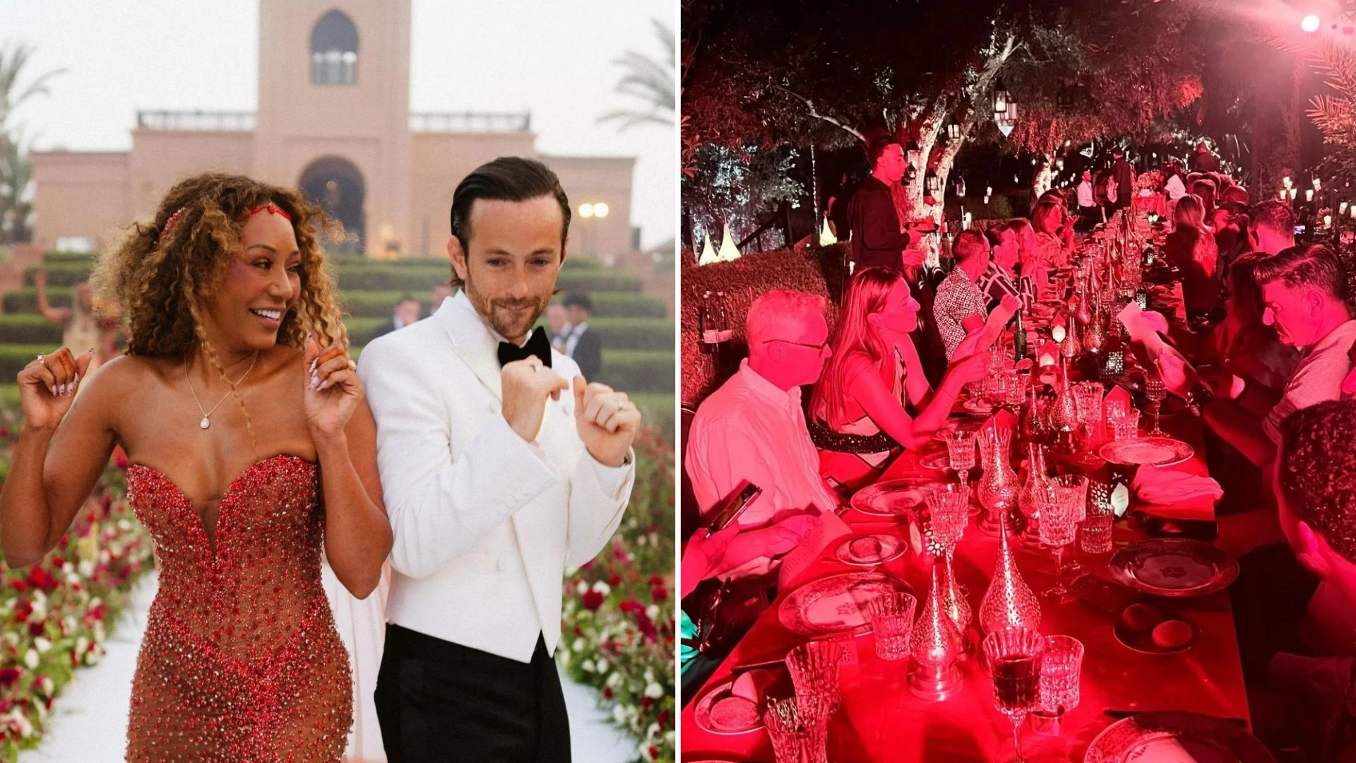 First look at Mel B's second wedding in Morocco - but did Spice Girls attend?