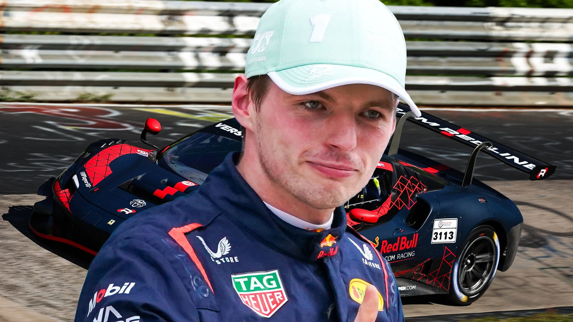 Max Verstappen uses fake name to go incognito driving for rival team