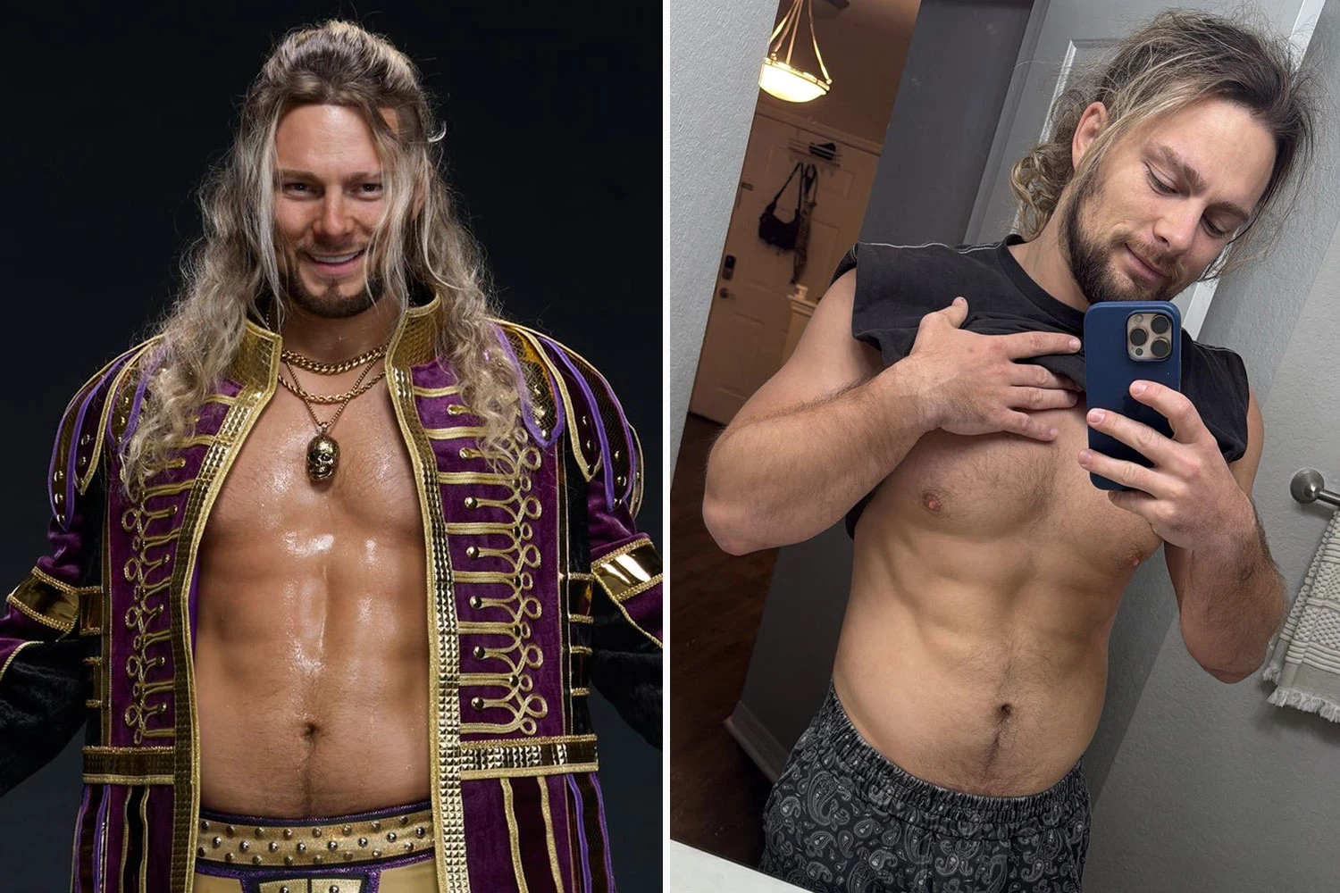 WWE star shows off body transformation after shredding more than 10kg