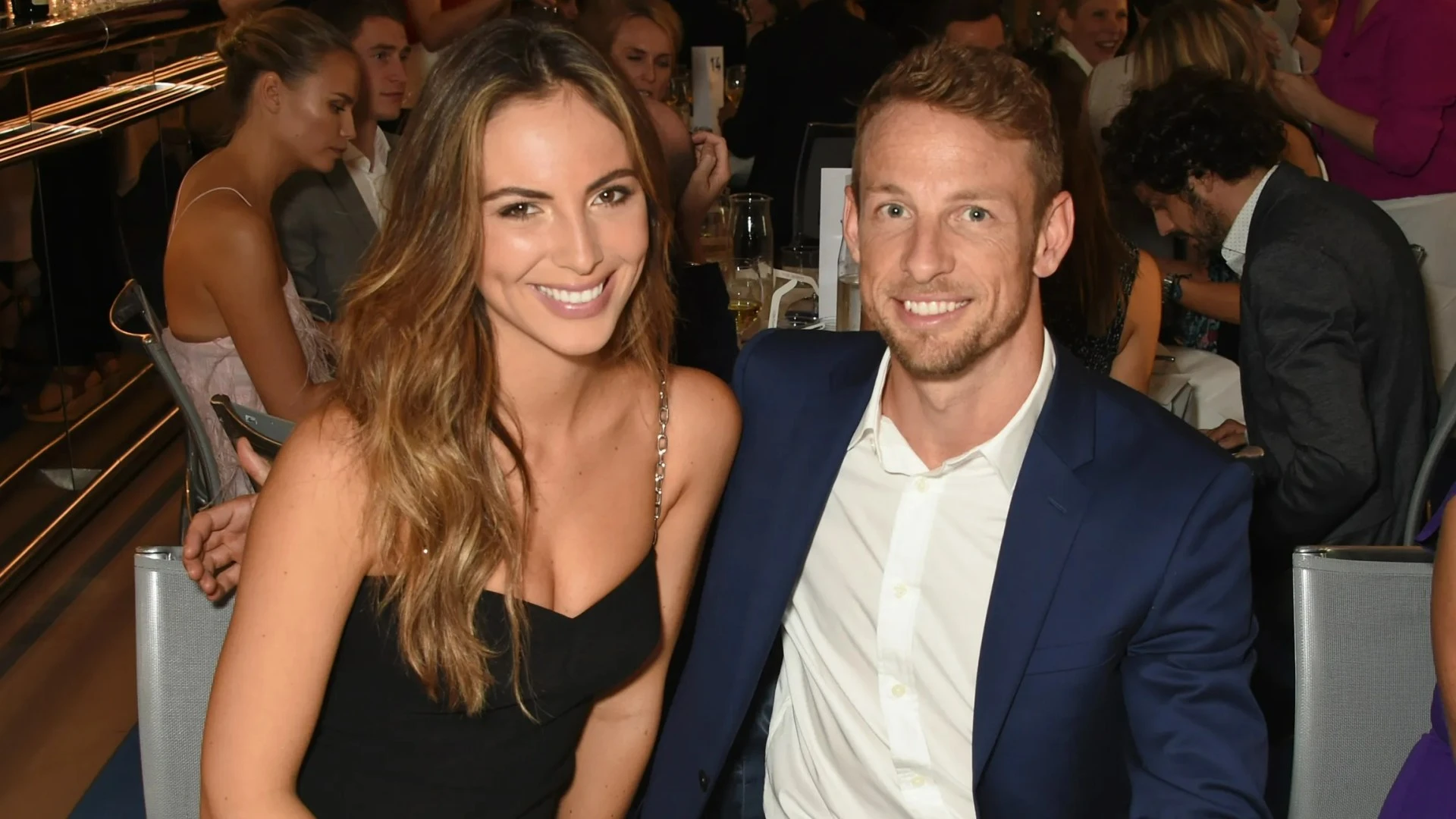 Moment Jenson Button's wife is targeted in £250k heist - as serial thief jailed