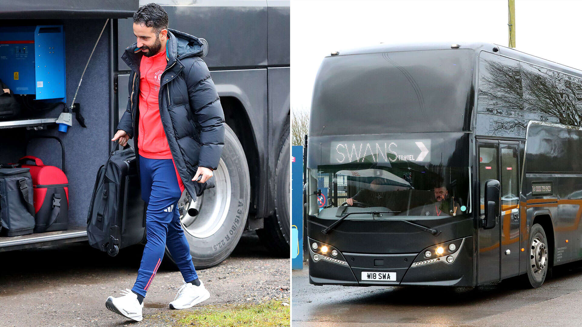 Man Utd in travel chaos as train cancellations force squad to take bus