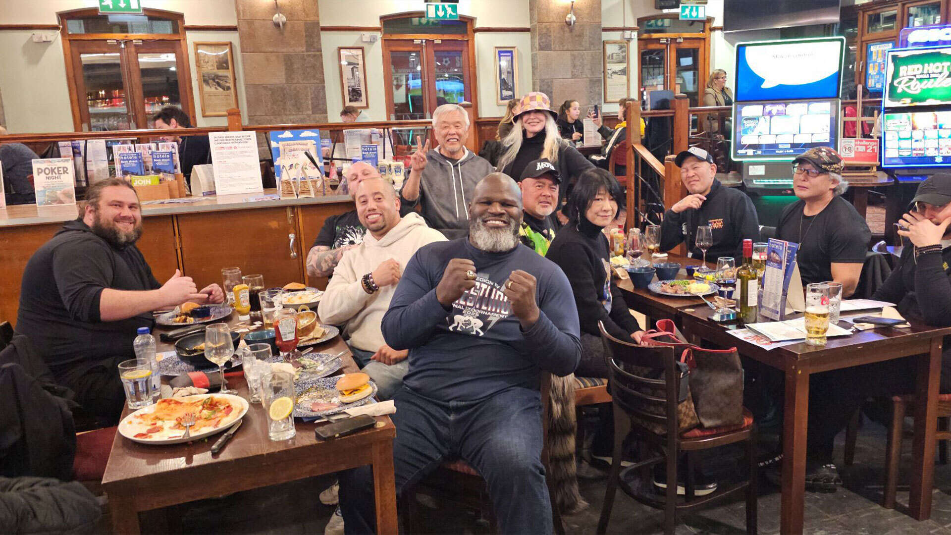 'What the heck is this?' asks disgusted WWE icon after Wetherspoon's lunch