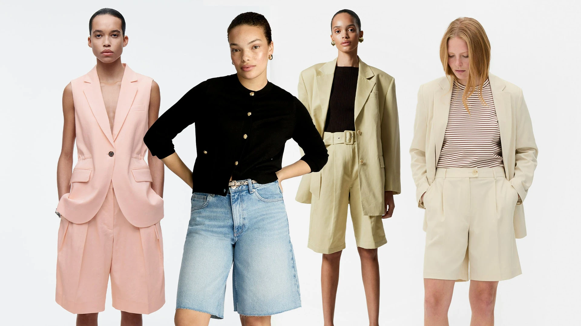 Fashion editors share nineties Bermuda shorts trend having a resurgence