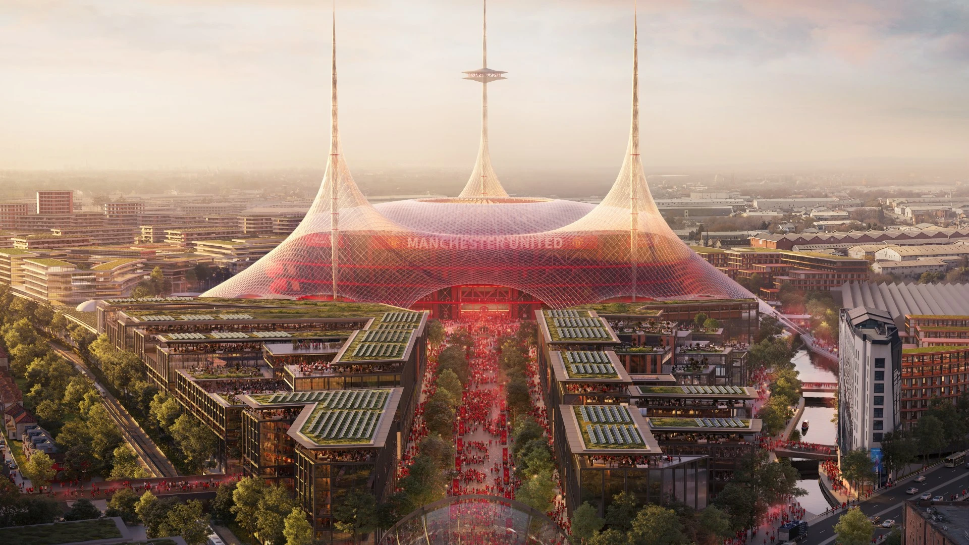 Man Utd's plans for £4.2bn new stadium hit rocks over land price dispute