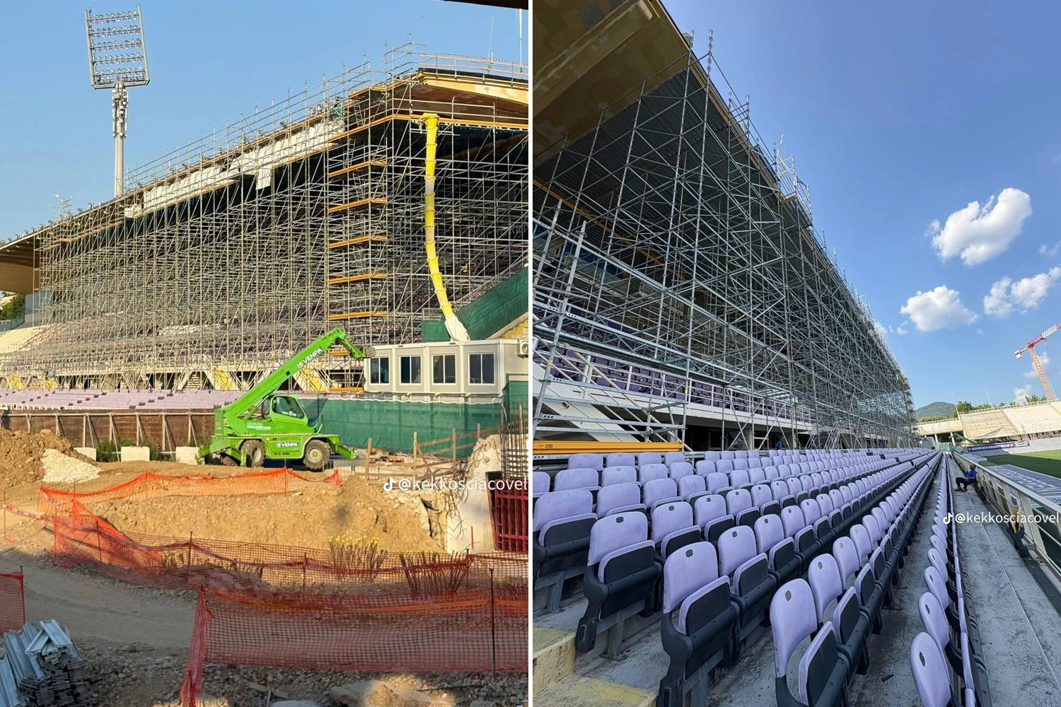 Iconic 94-year-old football stadium looks unrecognisable as building site