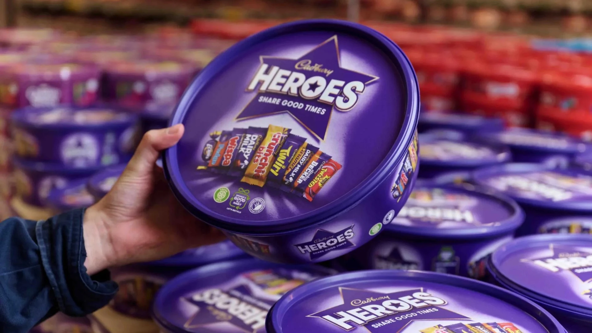 Supermarket giant slashes 25% off Heroes, Quality Street AND Celebrations tubs