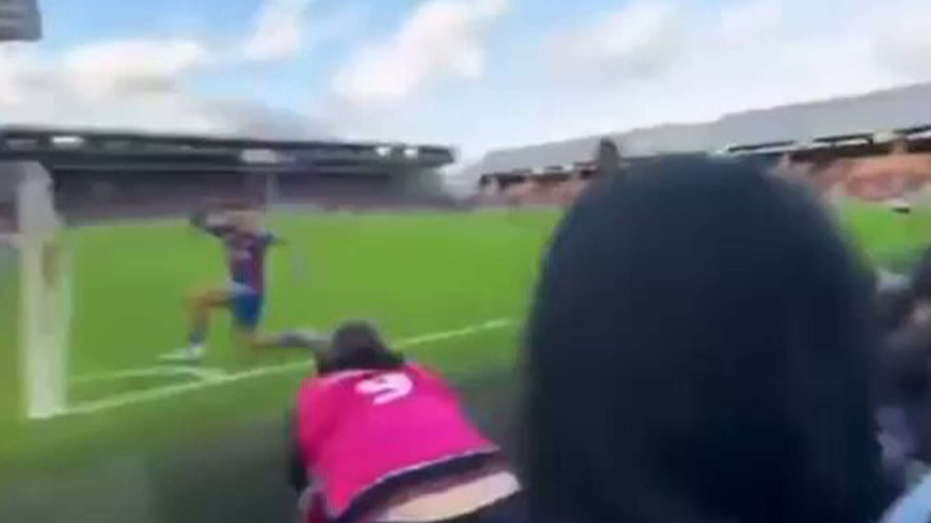 Bizarre moment Jean-Philippe Mateta 'teleports' in Crystal Palace celebrations