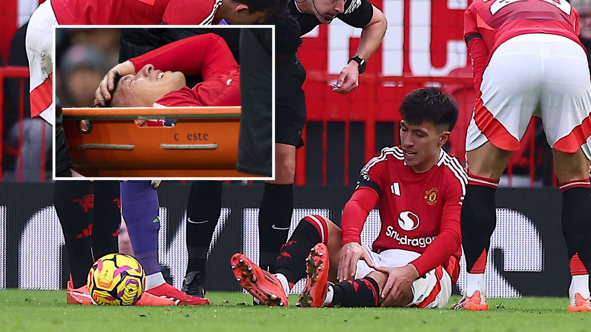 Lisandro Martinez facing months out after Man Utd star 'tore cruciate ligament'