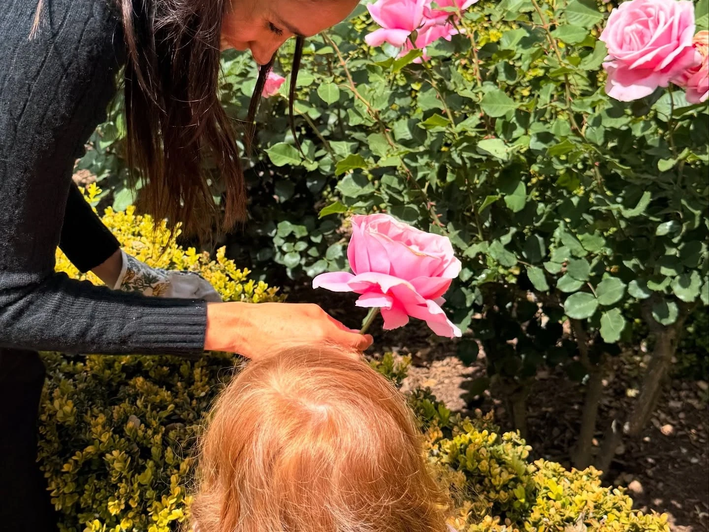 Meg shares rare pics of kids in garden after revealing Lilibet's US accent