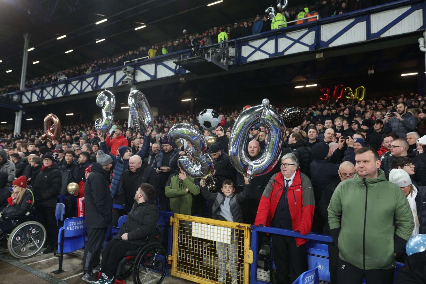 Liverpool fans troll Everton with cheeky banner in last derby at Goodison Park