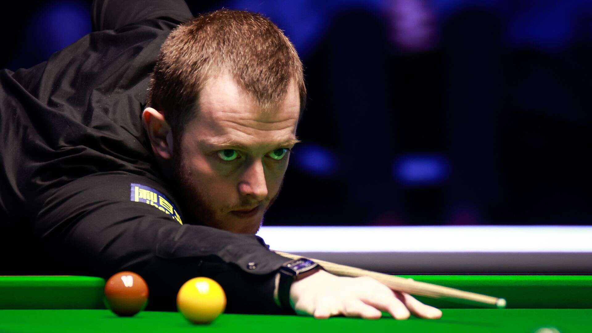 Mark Allen in action NOW after Judd Trump demolishes Barry Hawkins