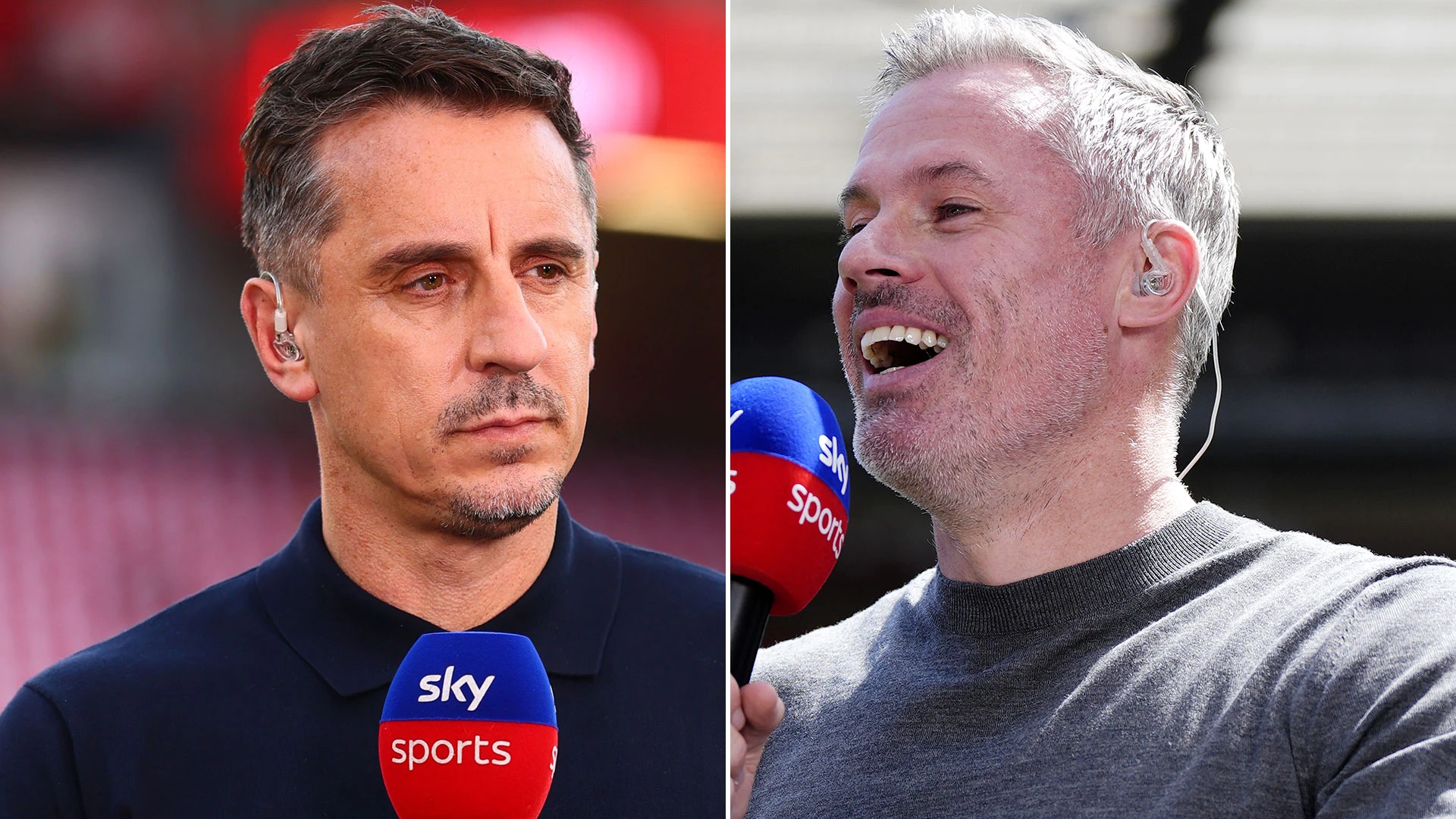 Carragher trolls Neville over season prediction after Man Utd's shock Grimsby KO