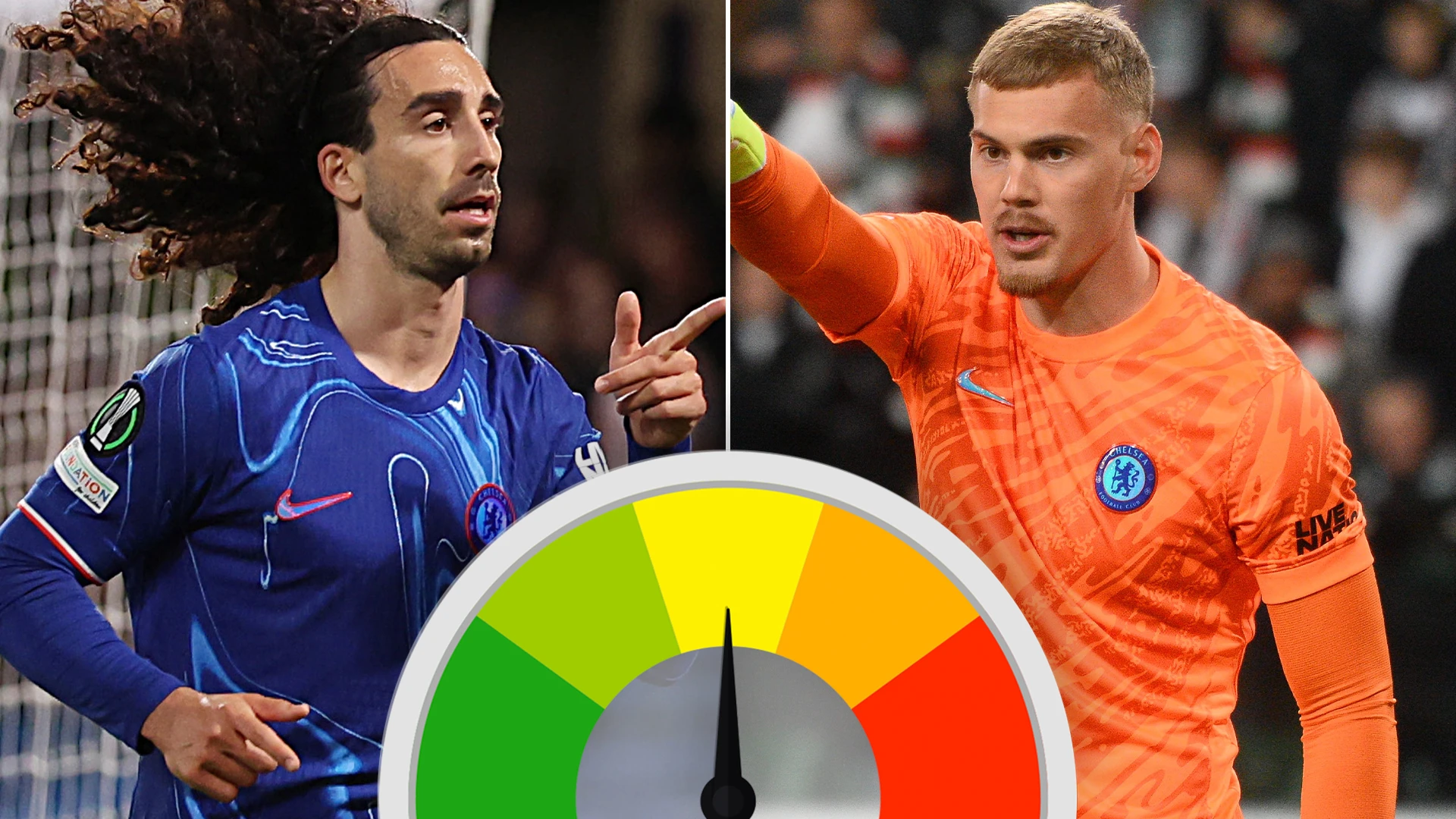 Jorgensen anxiety personified with Nkunku no better... but Cucurella shines