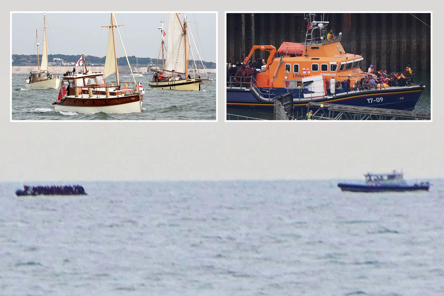 Migrant boat disrupting Dunkirk tribute tells you everything about state of UK