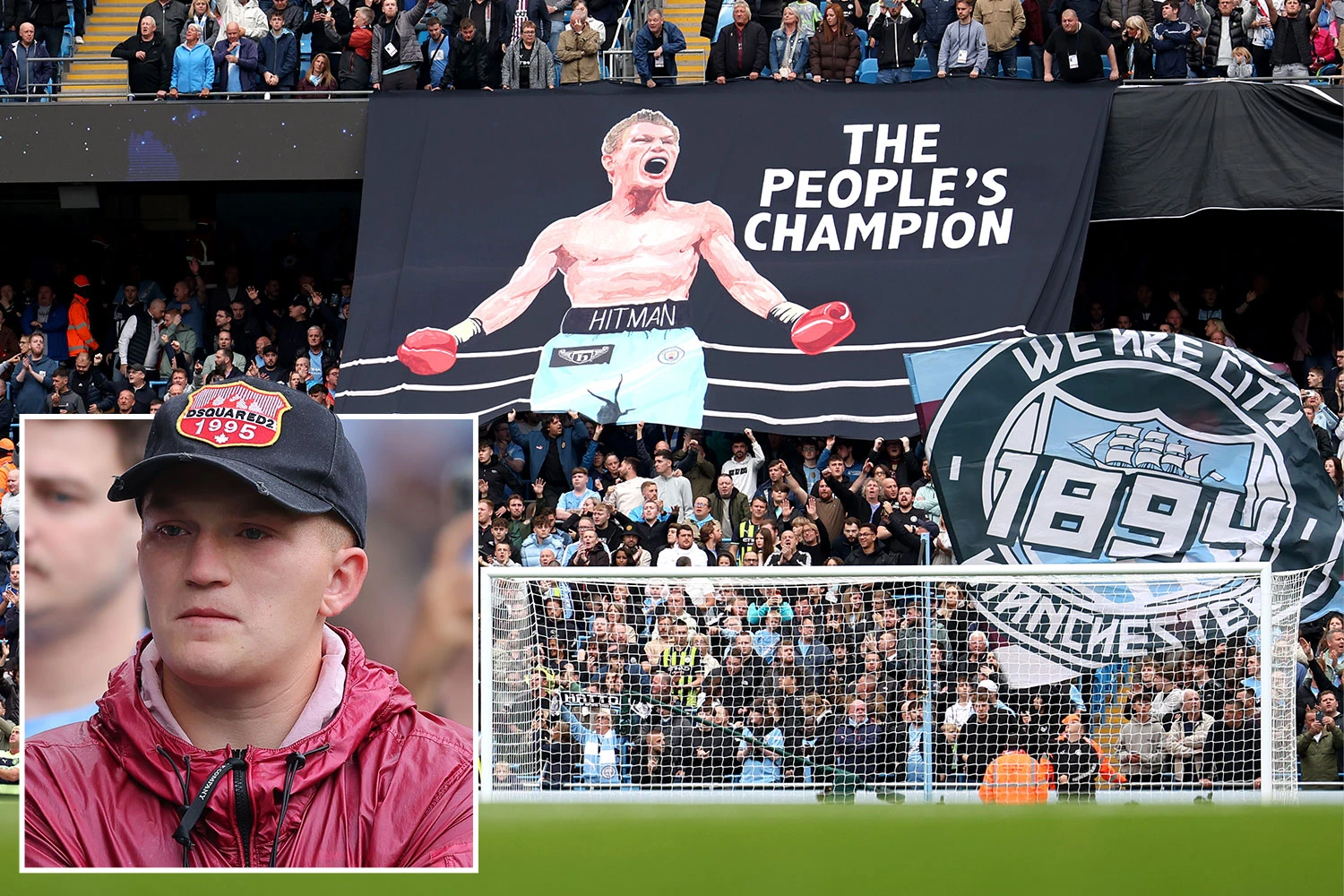 Hatton's son in tears as City pay classy tribute to late boxing legend