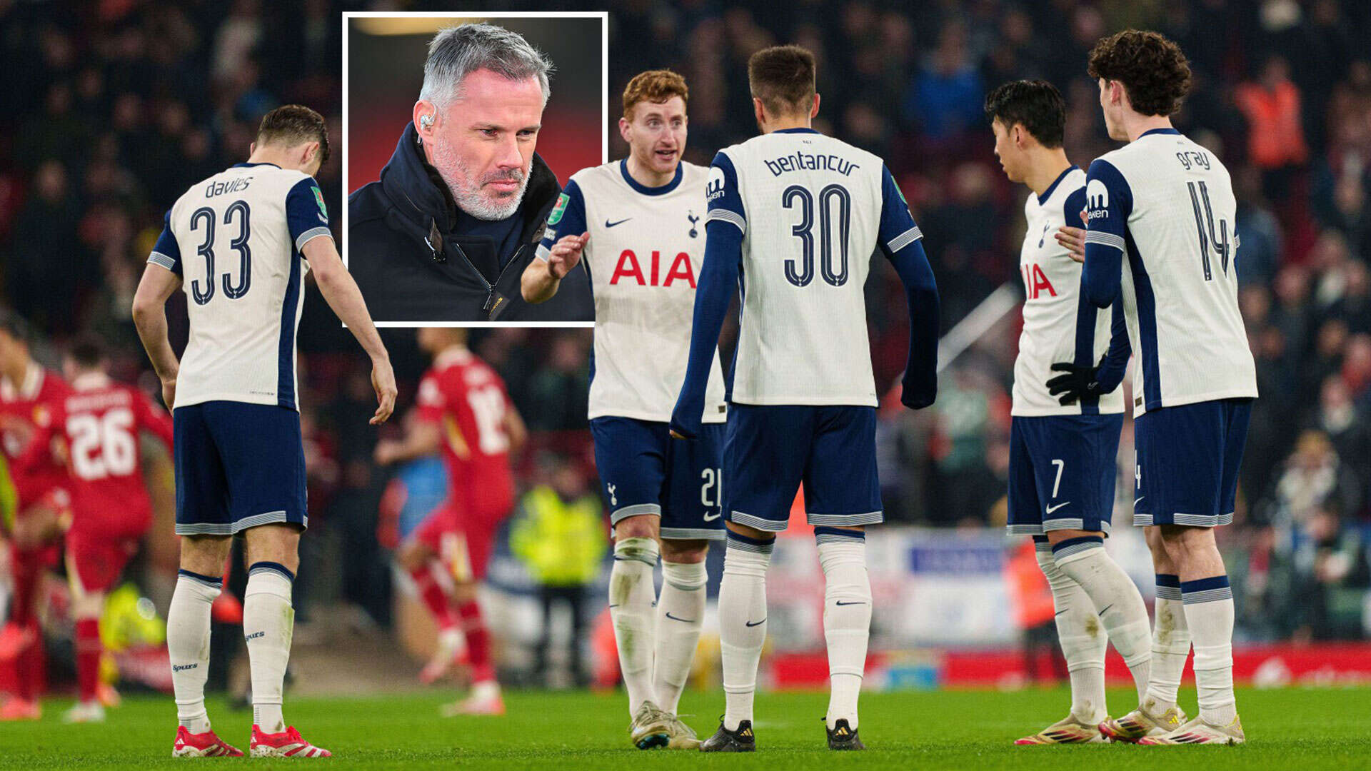 Carra was spot on - Tottenham have been pitiful in knockout stages for years