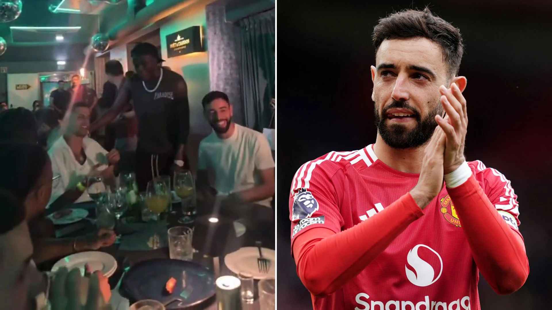 Fernandes dines with Al-Hilal 'secret agent' Cancelo amid Man Utd exit talk