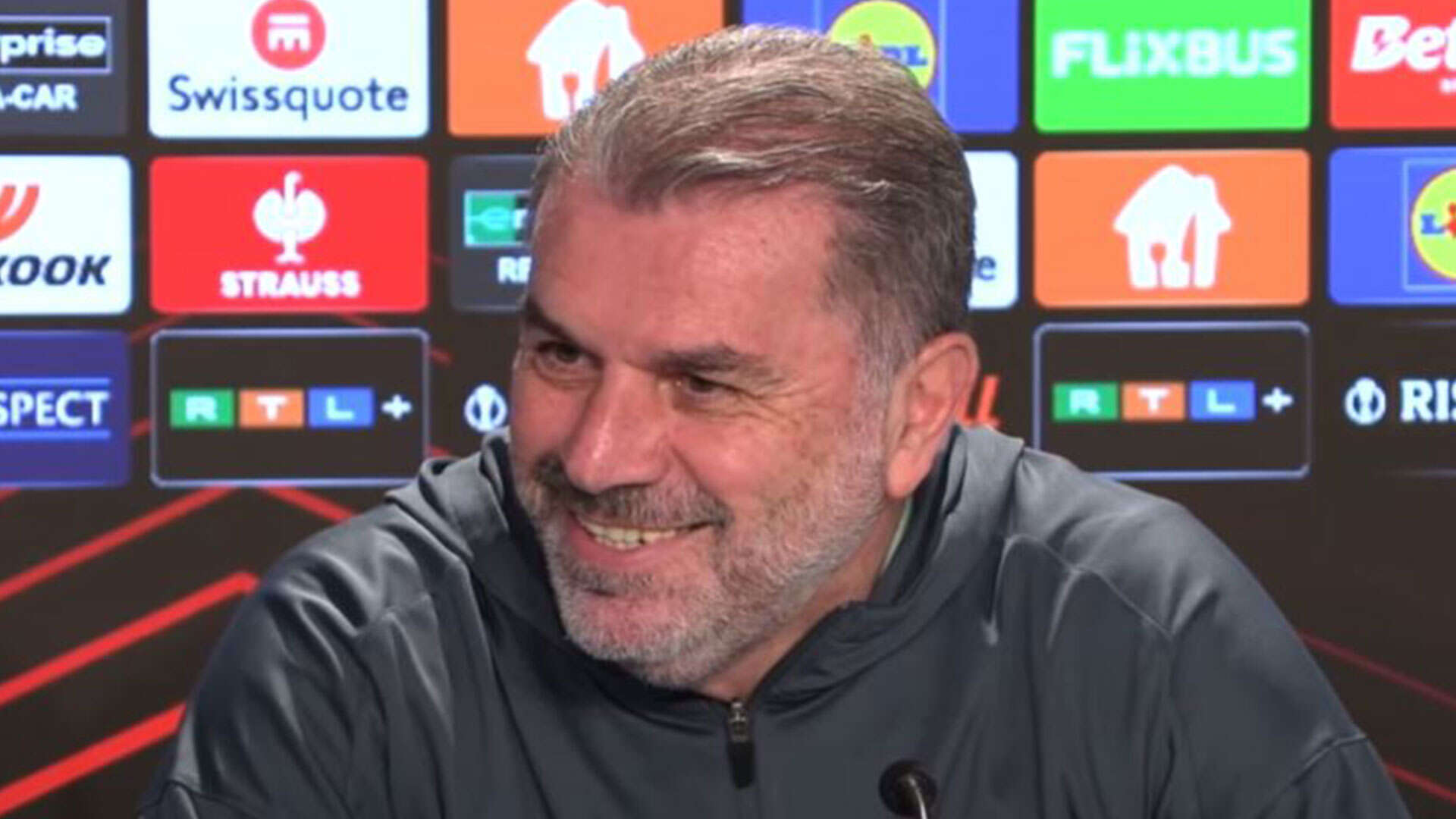 'Even my translator's injured', Postecoglou presser interrupted by coughing fit